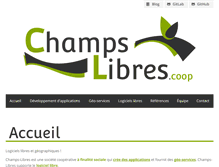 Tablet Screenshot of champs-libres.coop